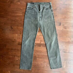 Levi's 501 - Made in USA - Grey / Black Jeans - 33 W 34 L